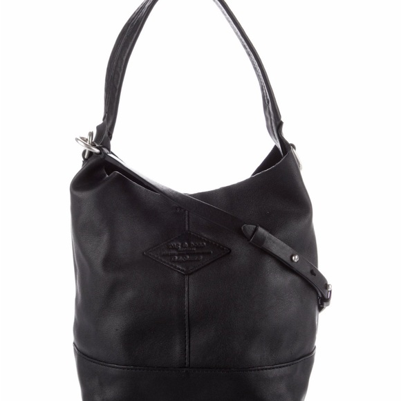 rag & bone Handbags - Rag & Bone Leather Camden Mini Shopper Bucket Bag with removable strap